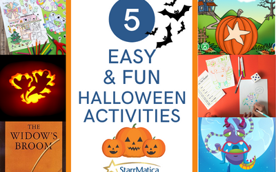 Five Fun and Easy Halloween Activities – Carve a Pumpkin and Make a Monster